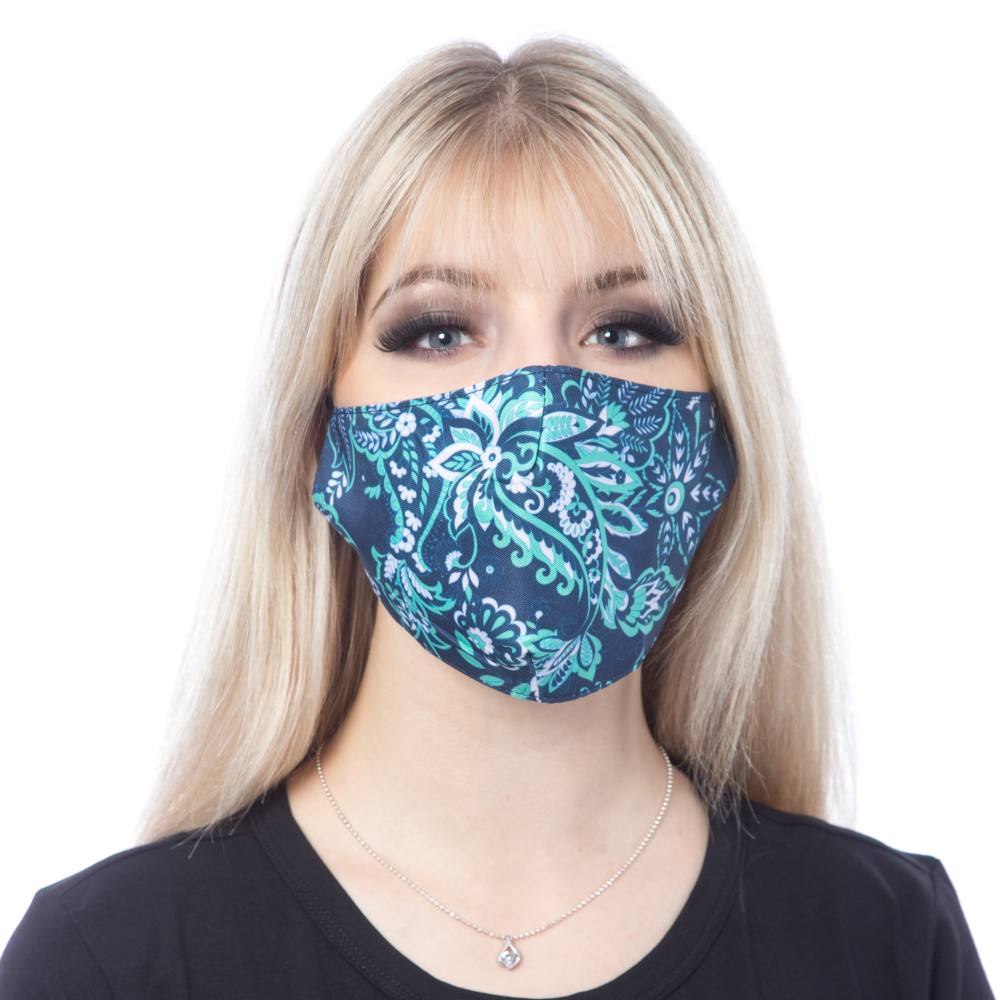Innocent Lifestyle - PAISLEY Maske - Mundmaske - Grün
